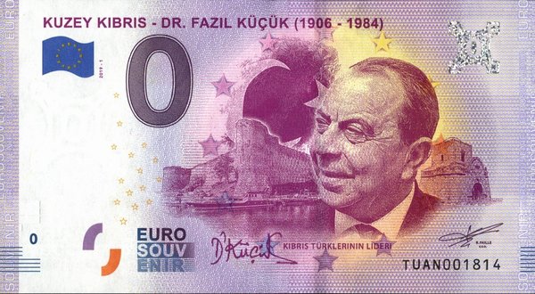 TUAN 2019-1 KUZEY KIBRIS - DR. FAZIL KÜCÜK (1906 - 1984)