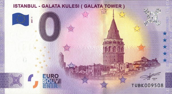 TUBK 2021-1 ISTANBUL - GALATA KULESI (GALATA TOWER) Anniversary
